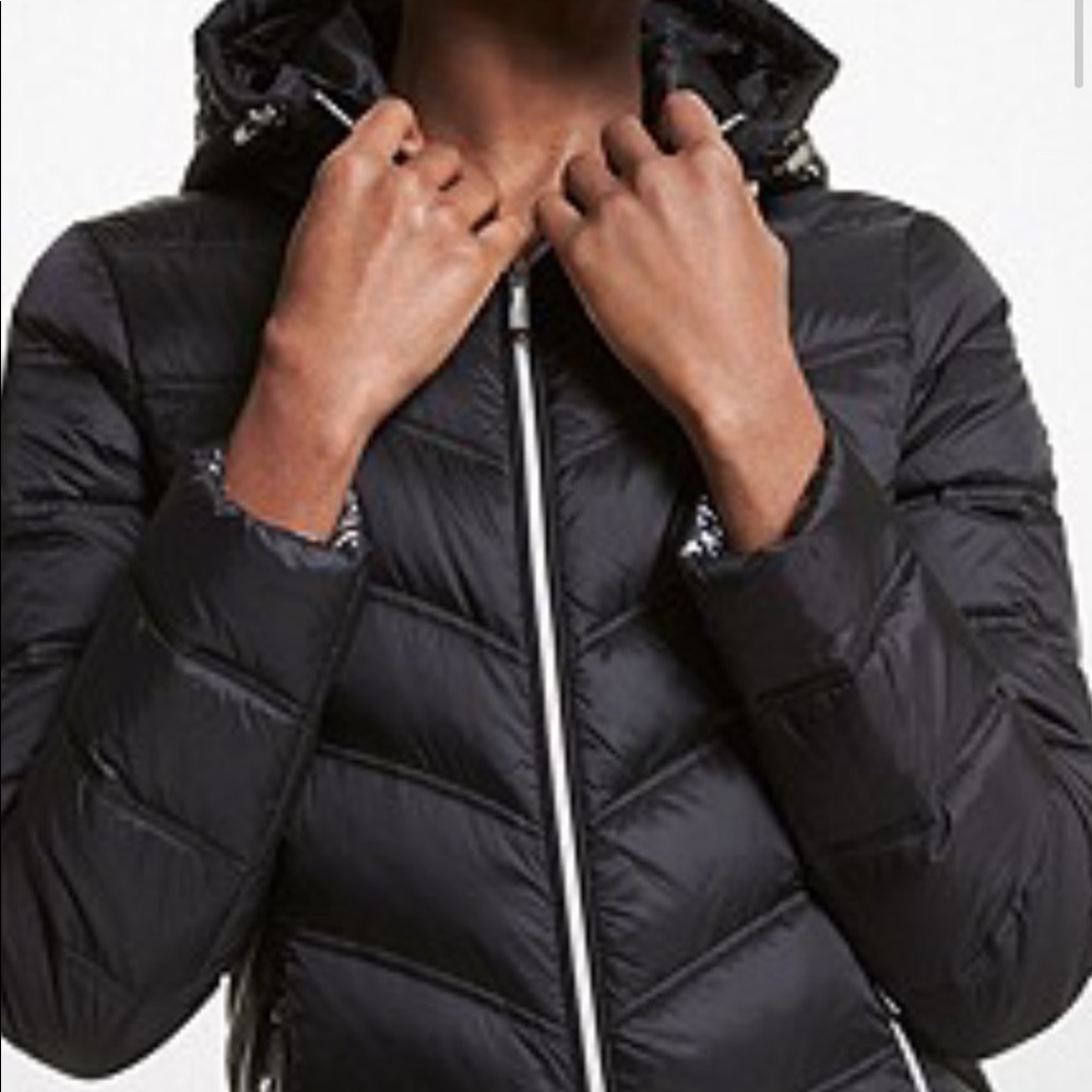 Michael Kors packable down fill jacket size M